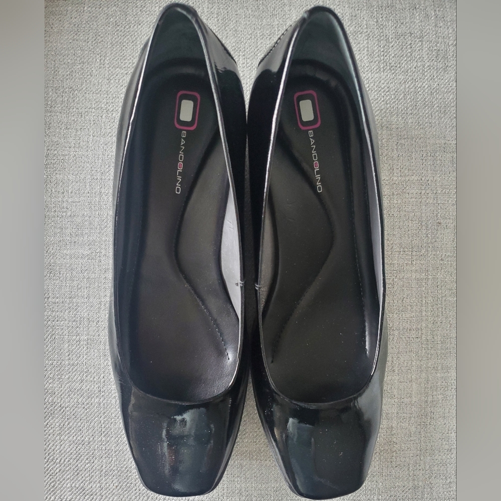 Bandolino Black Patent Leather Shoes Size 9